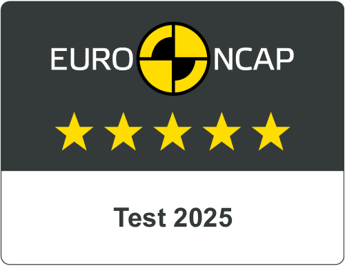Logo EuroNCAP 5 hvězd 2025